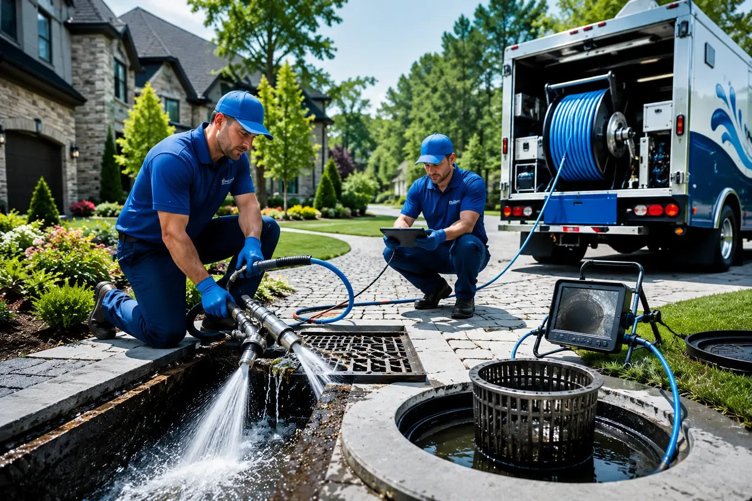 Local outdoor drain cleaning professionals in Herod, IL
