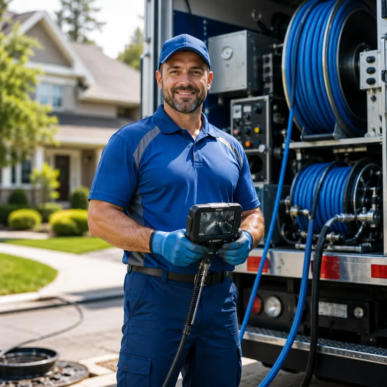 Local outdoor drain cleaning specialists in Herod, IL